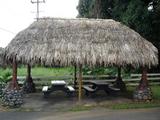 [Photo of picnic tables at Kaumahina State Wayside]
