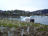 [Photo of the old cemetery]