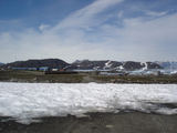 [Photo of snow covered road]