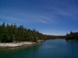 [Photo of island scenery from Fathom Five National Marine Park]