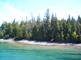 [Photo of island scenery from Fathom Five National Marine Park]