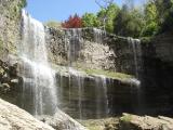 [Photo of Webster's Falls]