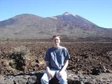 [Photo of Liam and El Teide]