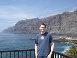 [Photo of Liam at Los Gigantes]